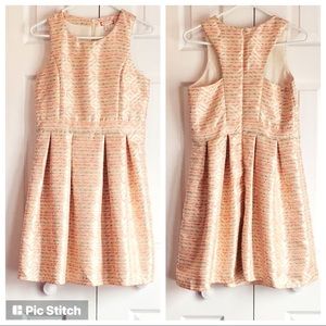 Ruby & Bloom Girls' Boho Print Sleeveless Fit & Flare Pleated Dress 16